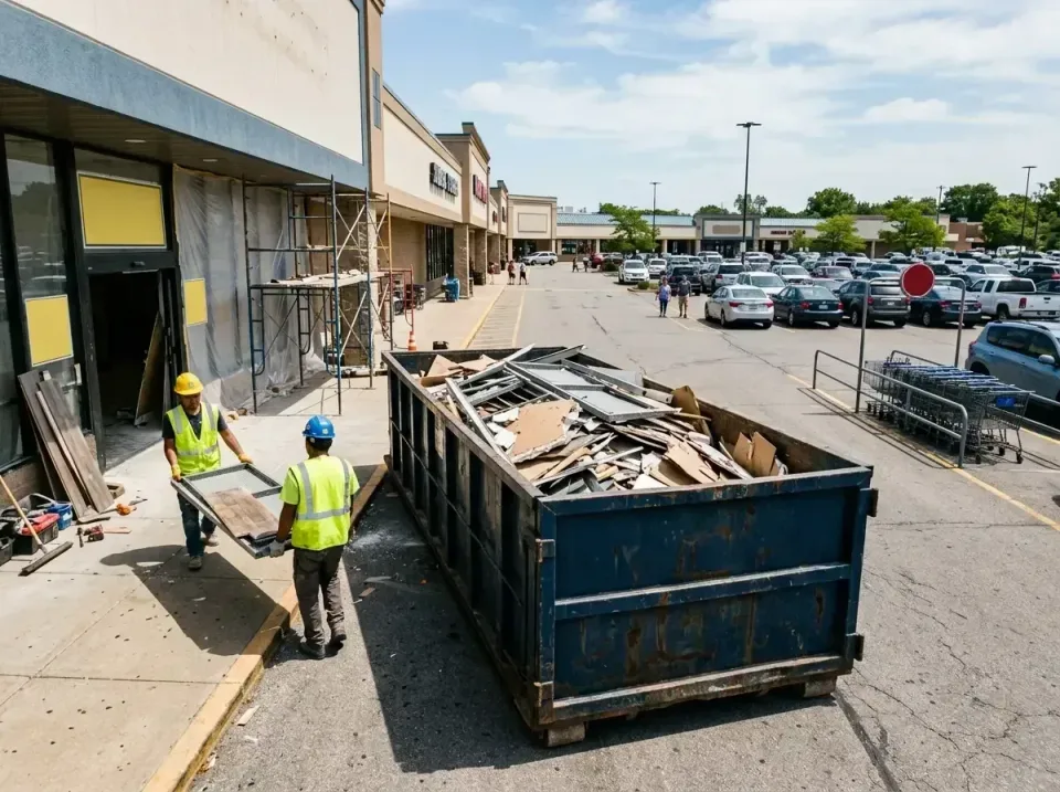 retail-store-renovation-debris-003 — frequently asked questions, Roll-off Dumpster Rentals in Hampton, MD